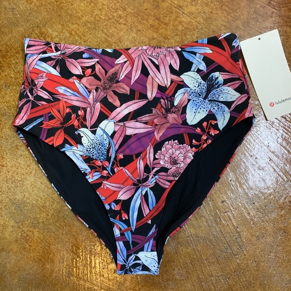 lululemon deep sea high waist bottom